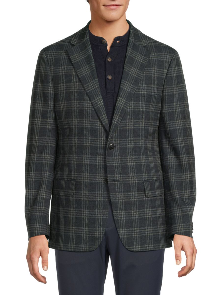 Спортивное пальто классического кроя в клетку Michael Kors, цвет Black Blue, Черный, Спортивное пальто классического кроя в клетку Michael Kors, цвет Black Blue
Спортивное пальто классического кроя в клетку Michael Kors, цвет Black Blue, Черный, Спортивное пальто классического кроя в клетку Michael Kors, цвет Black Blue