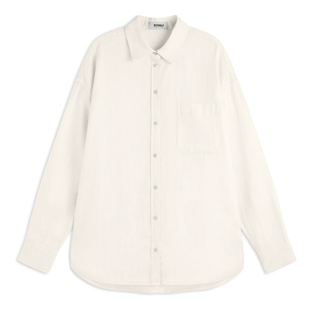 Рубашка с длинным рукавом Ecoalf Daria, бежевый 
Рубашка с длинным рукавом Ecoalf Daria, бежевый