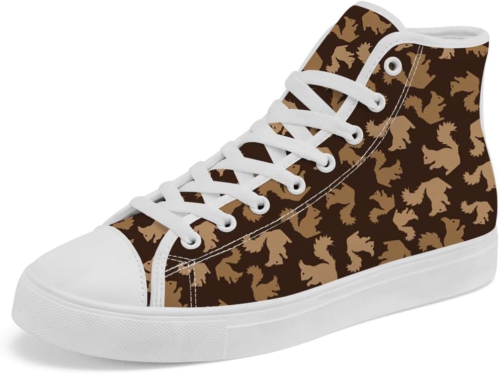 Кеды Chebing Squirrel высокие на шнуровке из канвы, повседневная обувь для мужчин и женщин, 615 Brown
Кеды Chebing Squirrel высокие на шнуровке из канвы, повседневная обувь для мужчин и женщин, 615 Brown