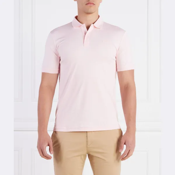 Рубашка поло узкого кроя из гладкого хлопка Calvin Klein, розовый
Рубашка поло узкого кроя из гладкого хлопка Calvin Klein, розовый