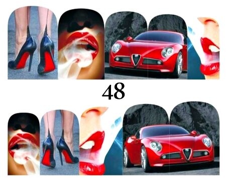 Водные наклейки для ногтей - №48, inna
Водные наклейки для ногтей - №48, inna