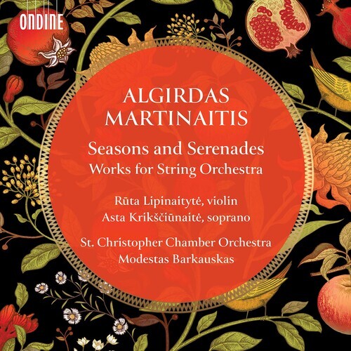 CD диск Martinaitis / Lipinaityte: Seasons & Serenades
CD диск Martinaitis / Lipinaityte: Seasons & Serenades