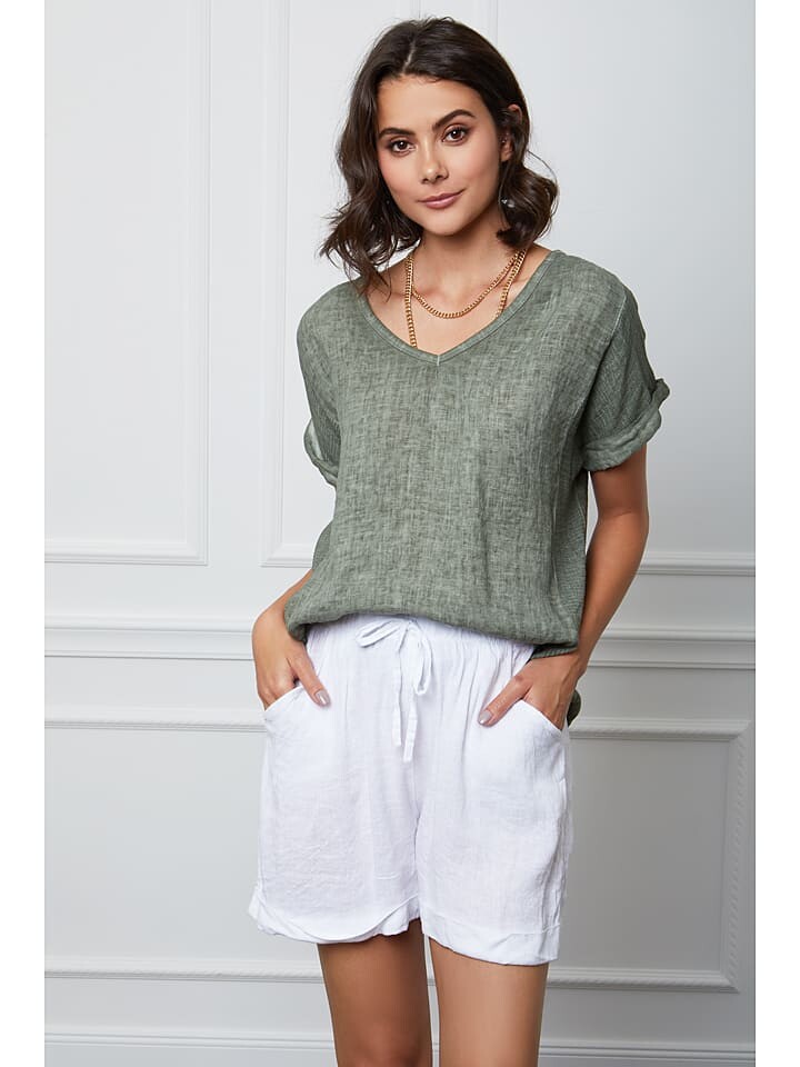 Футболка La Compagnie Du Lin Fabius, хаки
Футболка La Compagnie Du Lin Fabius, хаки