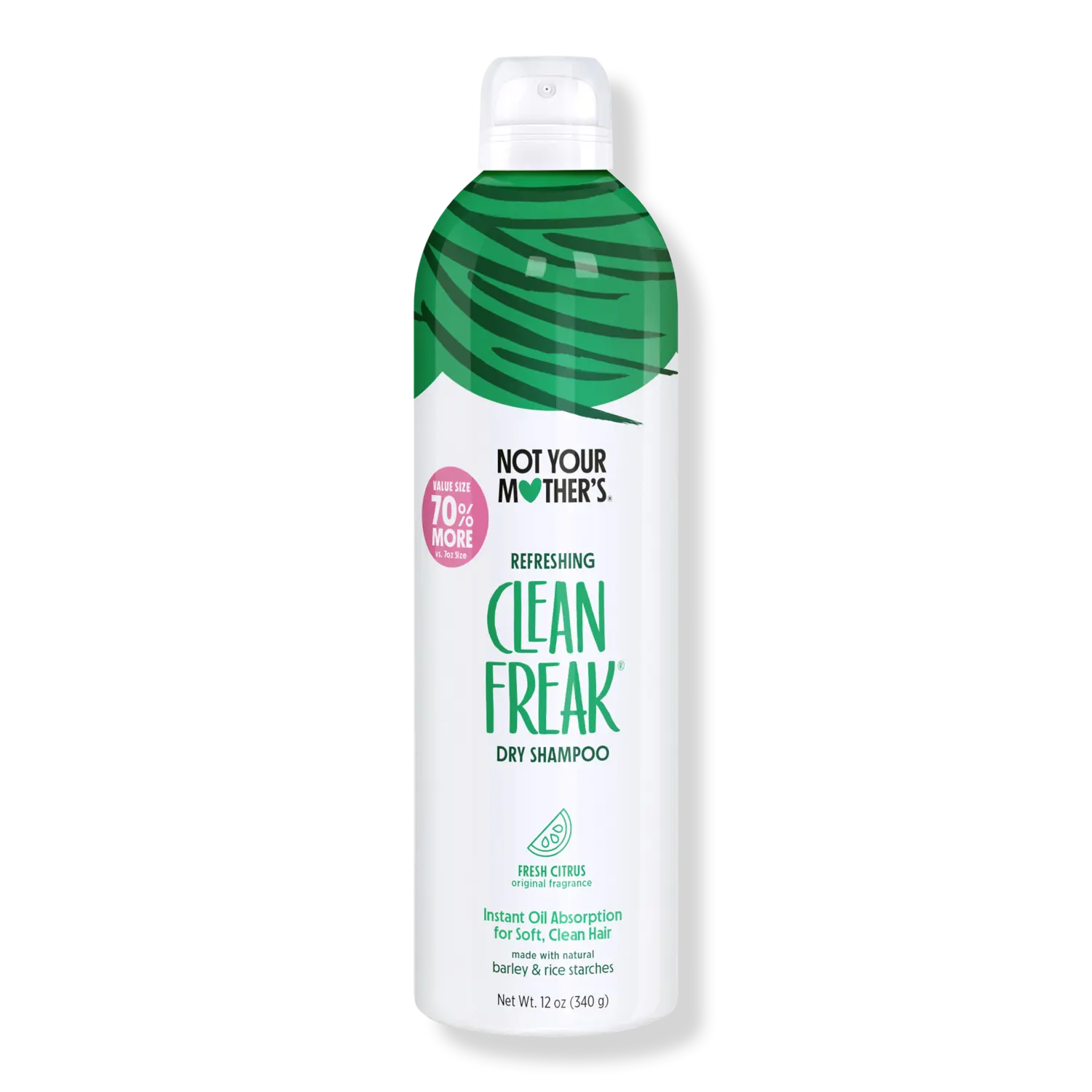 Освежающий сухой шампунь Clean Freak Not Your Mother's, 12.0 oz
Освежающий сухой шампунь Clean Freak Not Your Mother's, 12.0 oz