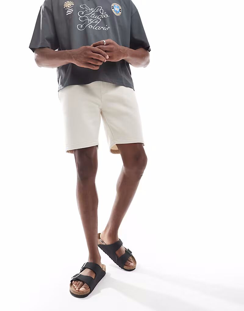 Трикотажные шорты Brave Soul кремового цвета
Трикотажные шорты Brave Soul кремового цвета