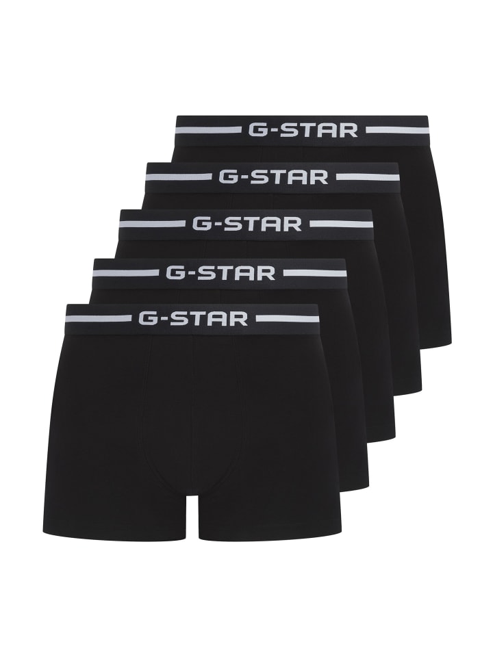 G-Star Комплект из 5 боксерских трусов черного цвета
G-Star Комплект из 5 боксерских трусов черного цвета