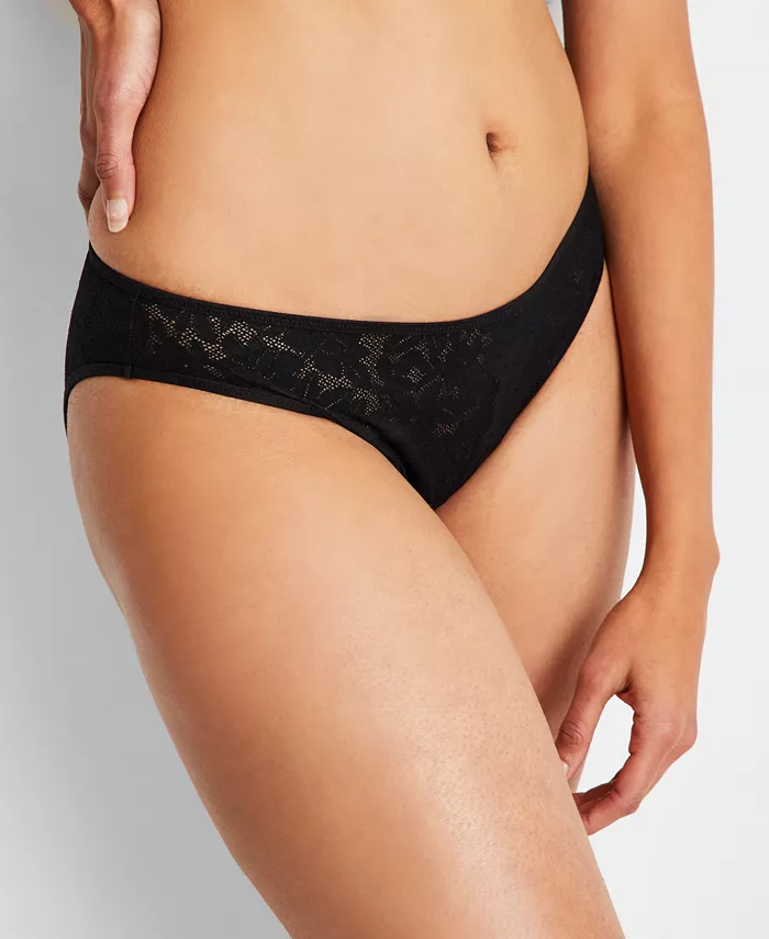 Женское кружевное бикини с сетчатыми вставками State of Day, черный
Женское кружевное бикини с сетчатыми вставками State of Day, черный