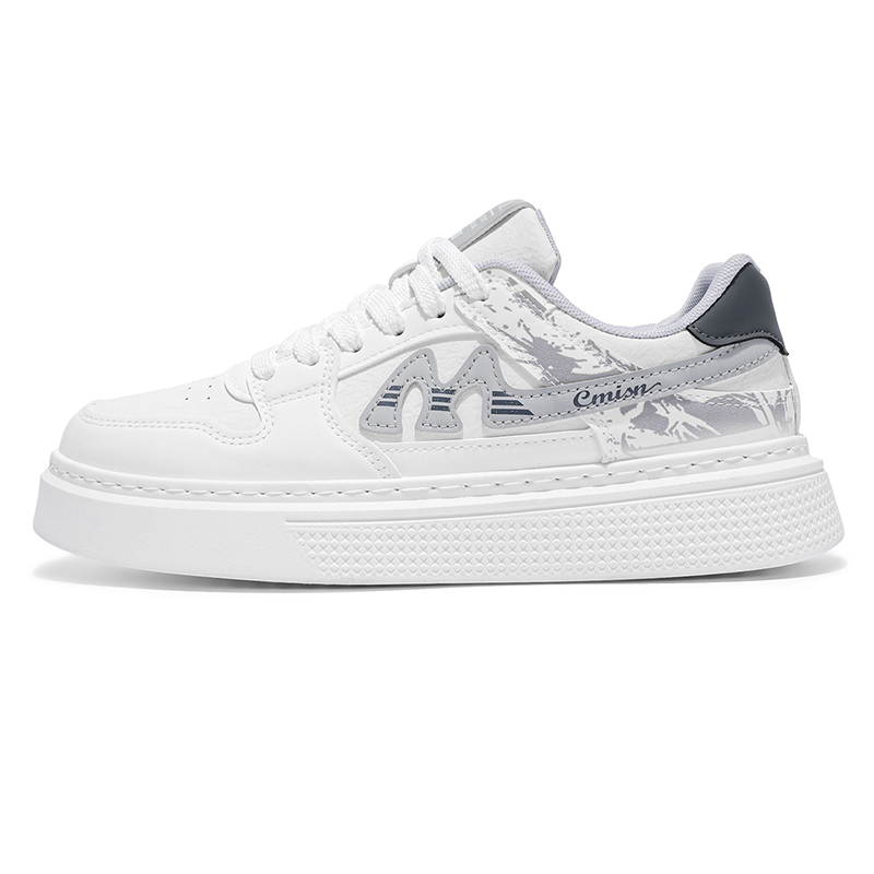 PAIBLOKS Амортизирующие износостойкие низкие скейтерские кроссовки мужские - белый серый, цвет White Gray
PAIBLOKS Амортизирующие износостойкие низкие скейтерские кроссовки мужские - белый серый, цвет White Gray