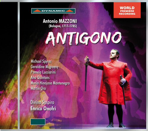 CD диск Mazzoni / Onofri / Spyres / Lucciarini: Antigono
CD диск Mazzoni / Onofri / Spyres / Lucciarini: Antigono