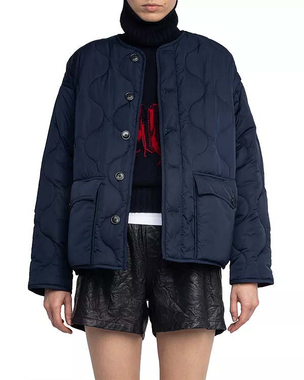 Мягкая стеганая парка Bunji Zadig & Voltaire, синий
Мягкая стеганая парка Bunji Zadig & Voltaire, синий