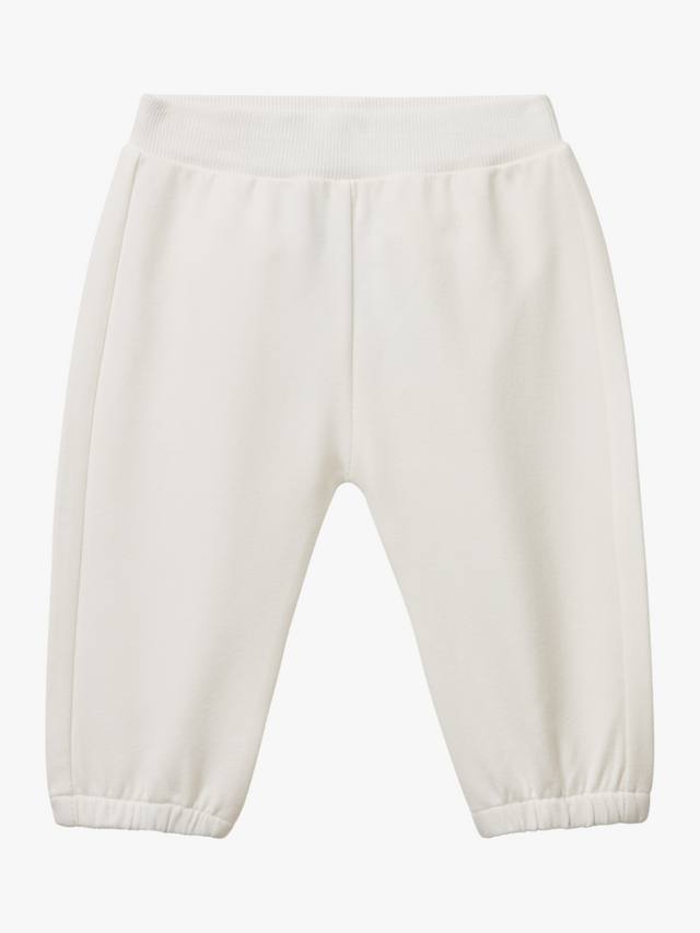 Детские джоггеры 3D с зауженным низом из хлопковой смеси Benetton, White
Детские джоггеры 3D с зауженным низом из хлопковой смеси Benetton, White