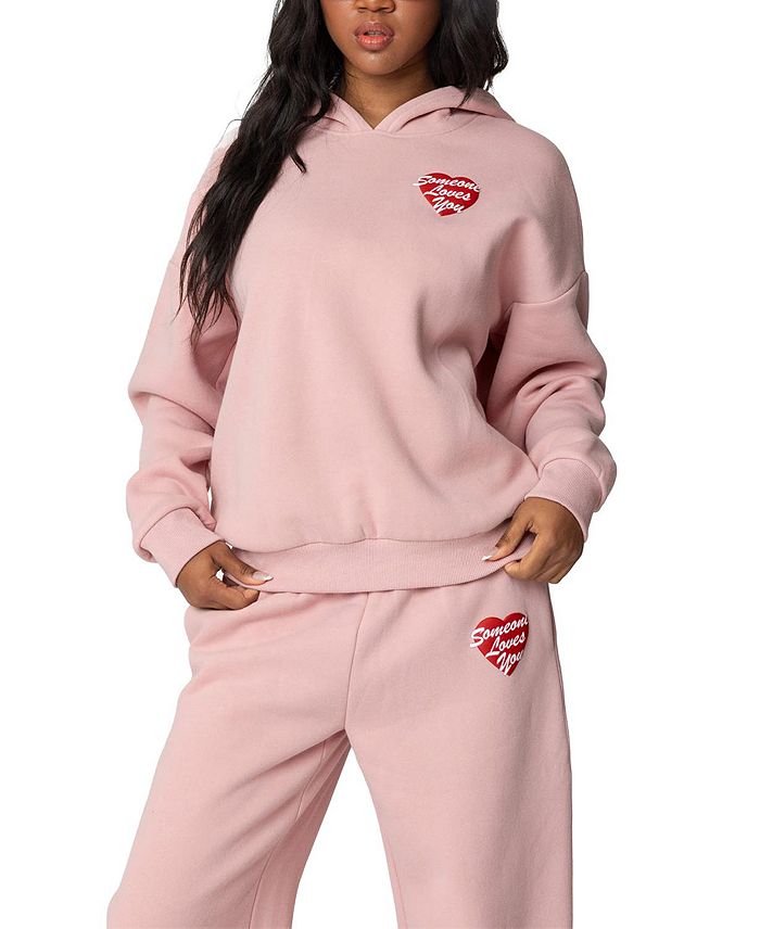 Толстовка "Someone Loves You" Edikted, розовый
Толстовка "Someone Loves You" Edikted, розовый