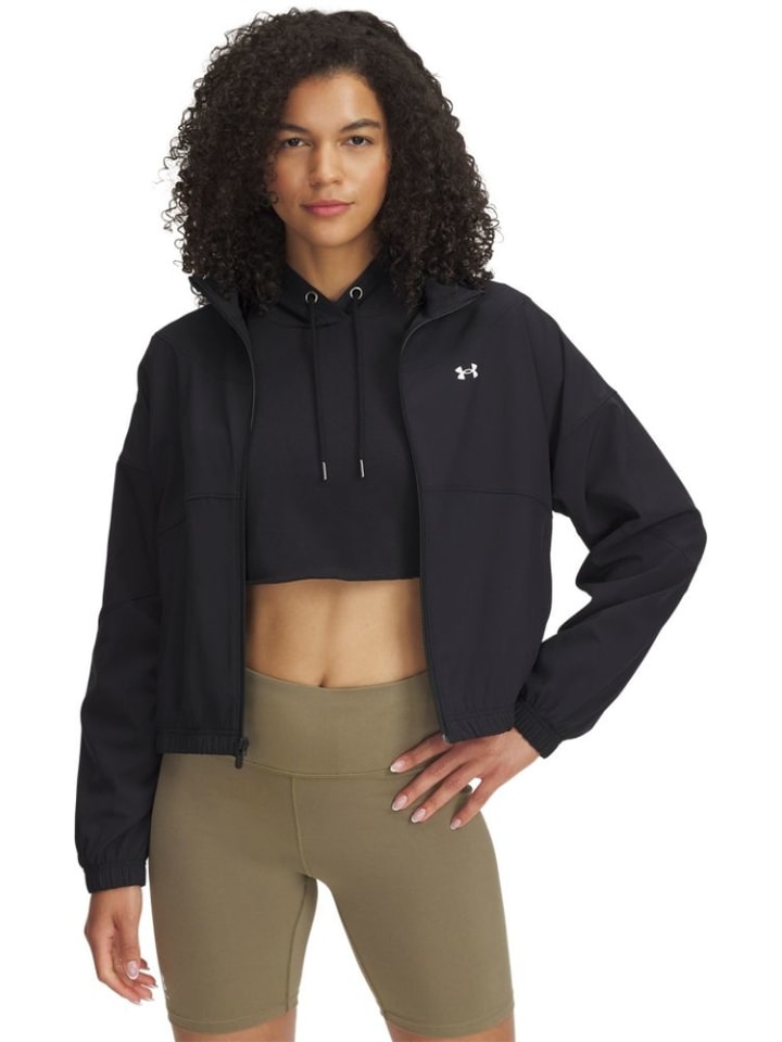 Куртка Rival Woven Jacket с длинными рукавами черного цвета Under Armour
Куртка Rival Woven Jacket с длинными рукавами черного цвета Under Armour