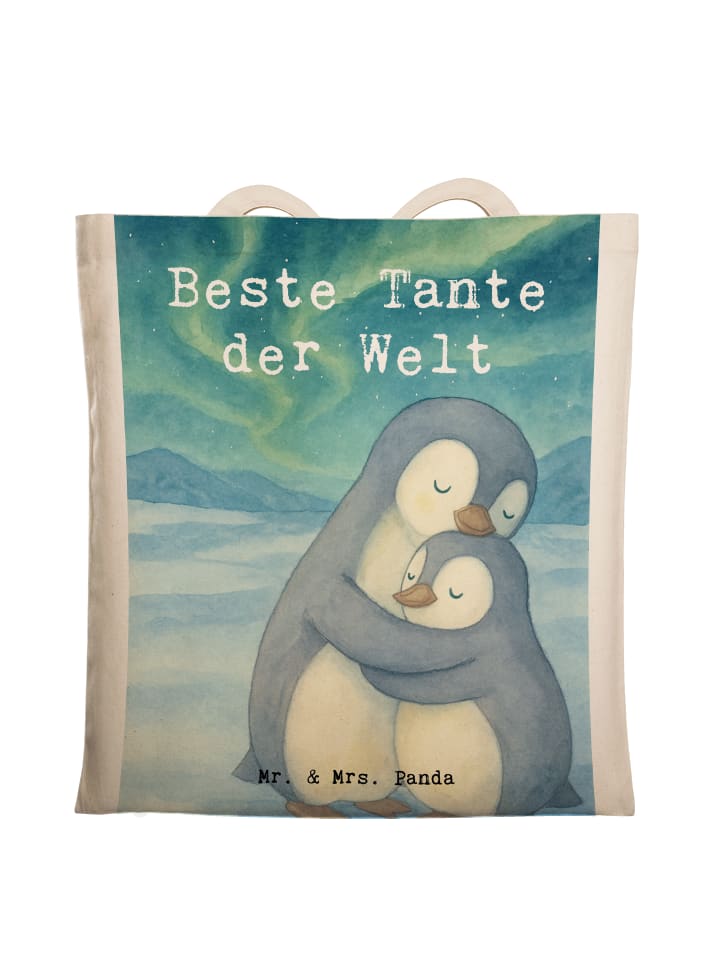 Mr. & Mrs. Panda Сумка для покупок Penguin с надписью «Лучшая тетя в мире», белого цвета
Mr. & Mrs. Panda Сумка для покупок Penguin с надписью «Лучшая тетя в мире», белого цвета