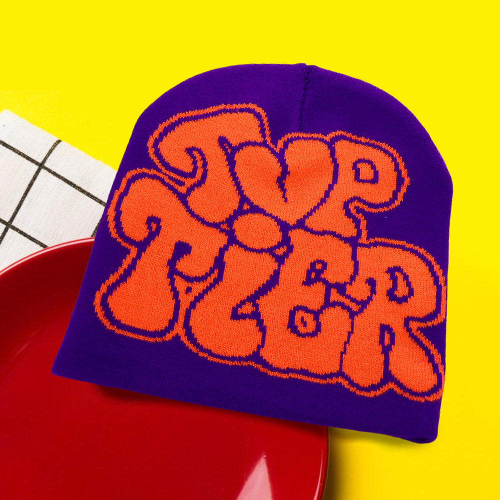 Шапка-бини высшего качества с надписью FASHNZFAB, фиолетовый
Шапка-бини высшего качества с надписью FASHNZFAB, фиолетовый