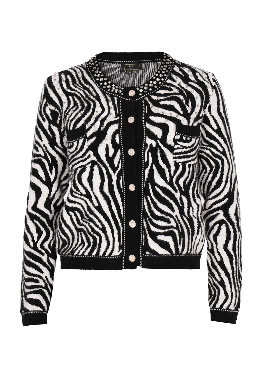 Вязаный кардиган faina Knit Cardigan, черный
Вязаный кардиган faina Knit Cardigan, черный