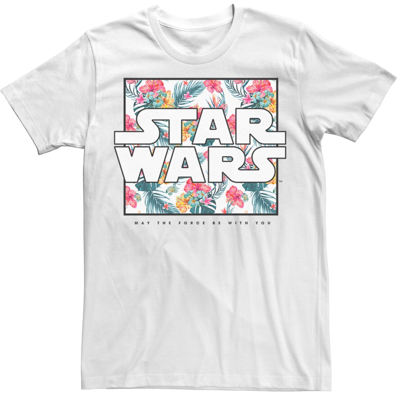 Мужская футболка с цветочным принтом и логотипом Star Wars May The Force Be With You Licensed Character
Мужская футболка с цветочным принтом и логотипом Star Wars May The Force Be With You Licensed Character