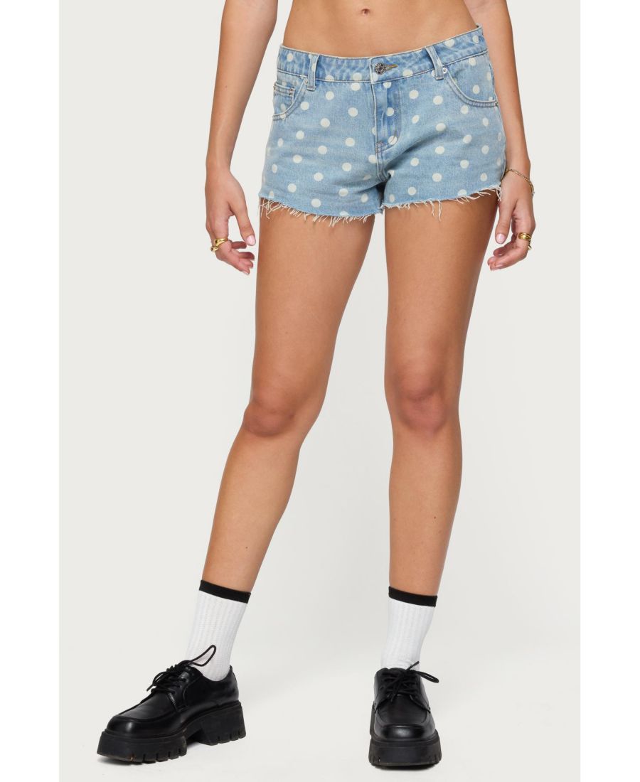 Женские джинсовые шорты Josie в горошек Edikted, Blue-washed
Женские джинсовые шорты Josie в горошек Edikted, Blue-washed