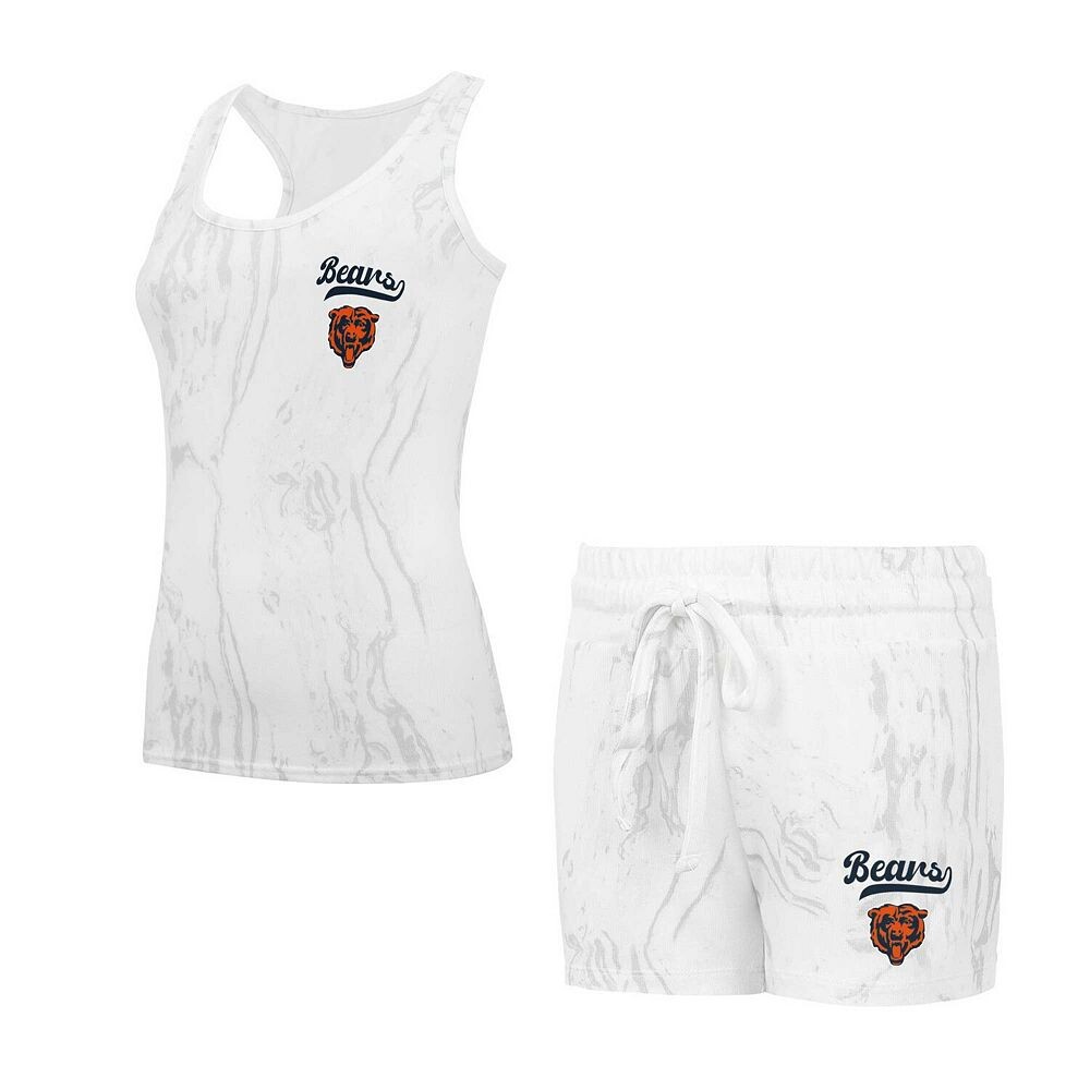 Женский комплект для сна с кварцевой майкой и шортами Concepts Sport Chicago Bears Quartz Hacci, цвет Brs Beige
Женский комплект для сна с кварцевой майкой и шортами Concepts Sport Chicago Bears Quartz Hacci, цвет Brs Beige