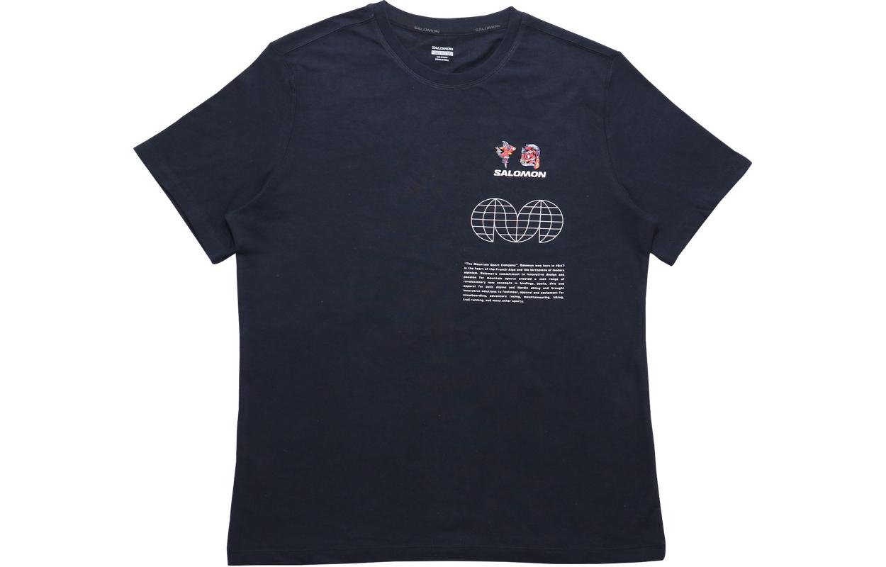 Футболка унисекс черная SALOMON
Футболка унисекс черная SALOMON
