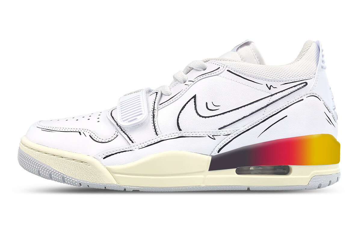 Кроссовки Jordan Legacy 312 Vintage Basketball Shoes Men Low-top White/yellow/red, белый
Кроссовки Jordan Legacy 312 Vintage Basketball Shoes Men Low-top White/yellow/red, белый