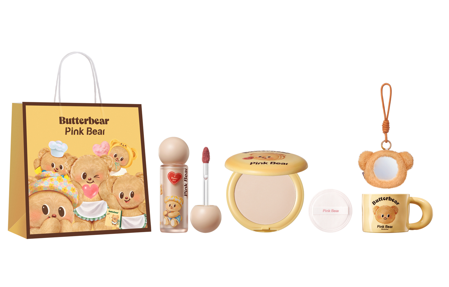 Набор косметики для женщин Pink Bear
Набор косметики для женщин Pink Bear