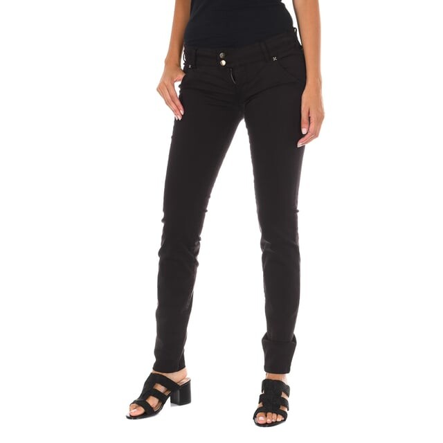 Длинные брюки с узким краем 10dbf0115 женщина Met, черный
Длинные брюки с узким краем 10dbf0115 женщина Met, черный