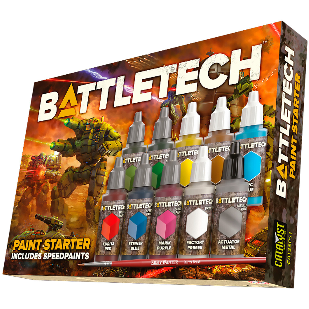 Миниатюра BattleTech: Paint Starter
Миниатюра BattleTech: Paint Starter