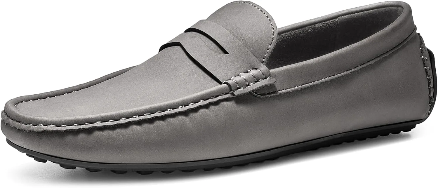 Мужские лоферы Bruno Marc без застежки с пенни, замшевые для вождения, темно-серый
Мужские лоферы Bruno Marc без застежки с пенни, замшевые для вождения, темно-серый