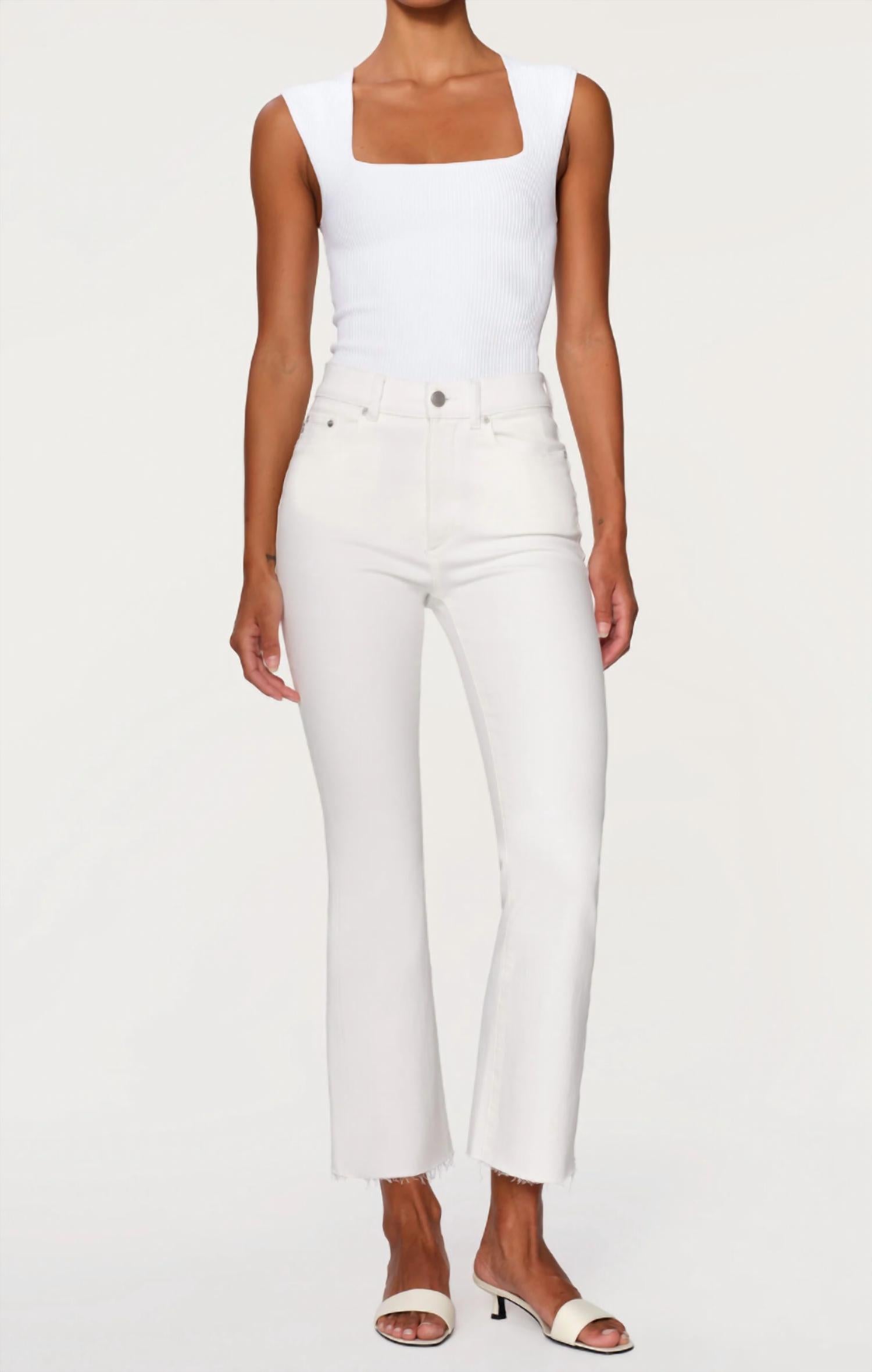 Бриджит Бут Кэт джинсы в белом DL1961 - Women's
Бриджит Бут Кэт джинсы в белом DL1961 - Women's