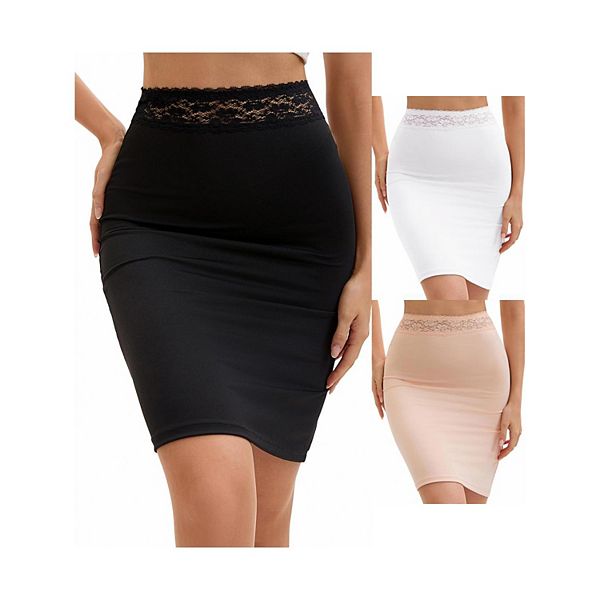 3 пачки антистатических полукомбинаций для женщин с цветочным кружевом на поясе Inspire Chic, White Black Beige
3 пачки антистатических полукомбинаций для женщин с цветочным кружевом на поясе Inspire Chic, White Black Beige