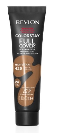 Revlon Colorstay Full Cover Matte Foundation 425 Carmel, 30 мл 
Revlon Colorstay Full Cover Matte Foundation 425 Carmel, 30 мл