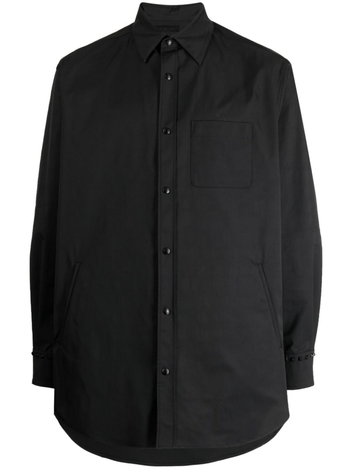 Valentino Garavani рубашка с декором Rockstud, черный
Valentino Garavani рубашка с декором Rockstud, черный