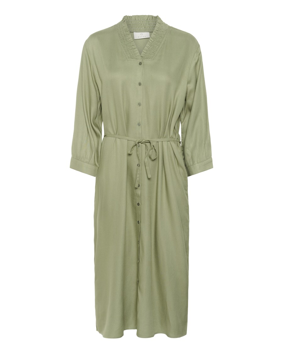 Платье-рубашка Kaffe, зеленый 
Платье-рубашка Kaffe, зеленый