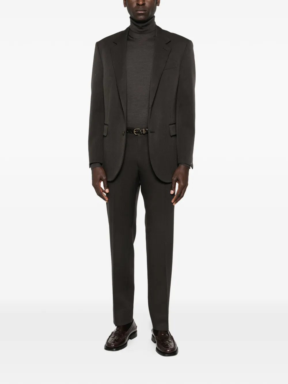 Свитер с воротником-стойкой Corneliani, коричневый
Свитер с воротником-стойкой Corneliani, коричневый