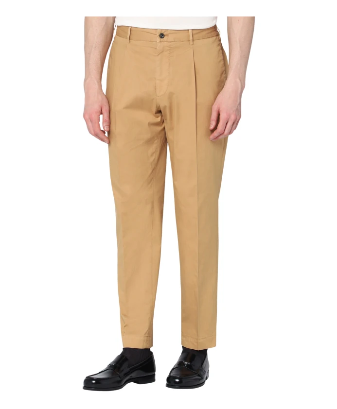 Коричневые хлопчатобумажные брюки Santaniello, коричневый
Коричневые хлопчатобумажные брюки Santaniello, коричневый