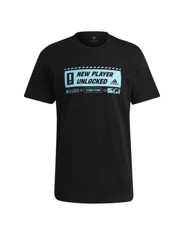 Функциональная рубашка adidas T Shirt Rundhals mit Motiv, черный
Функциональная рубашка adidas T Shirt Rundhals mit Motiv, черный