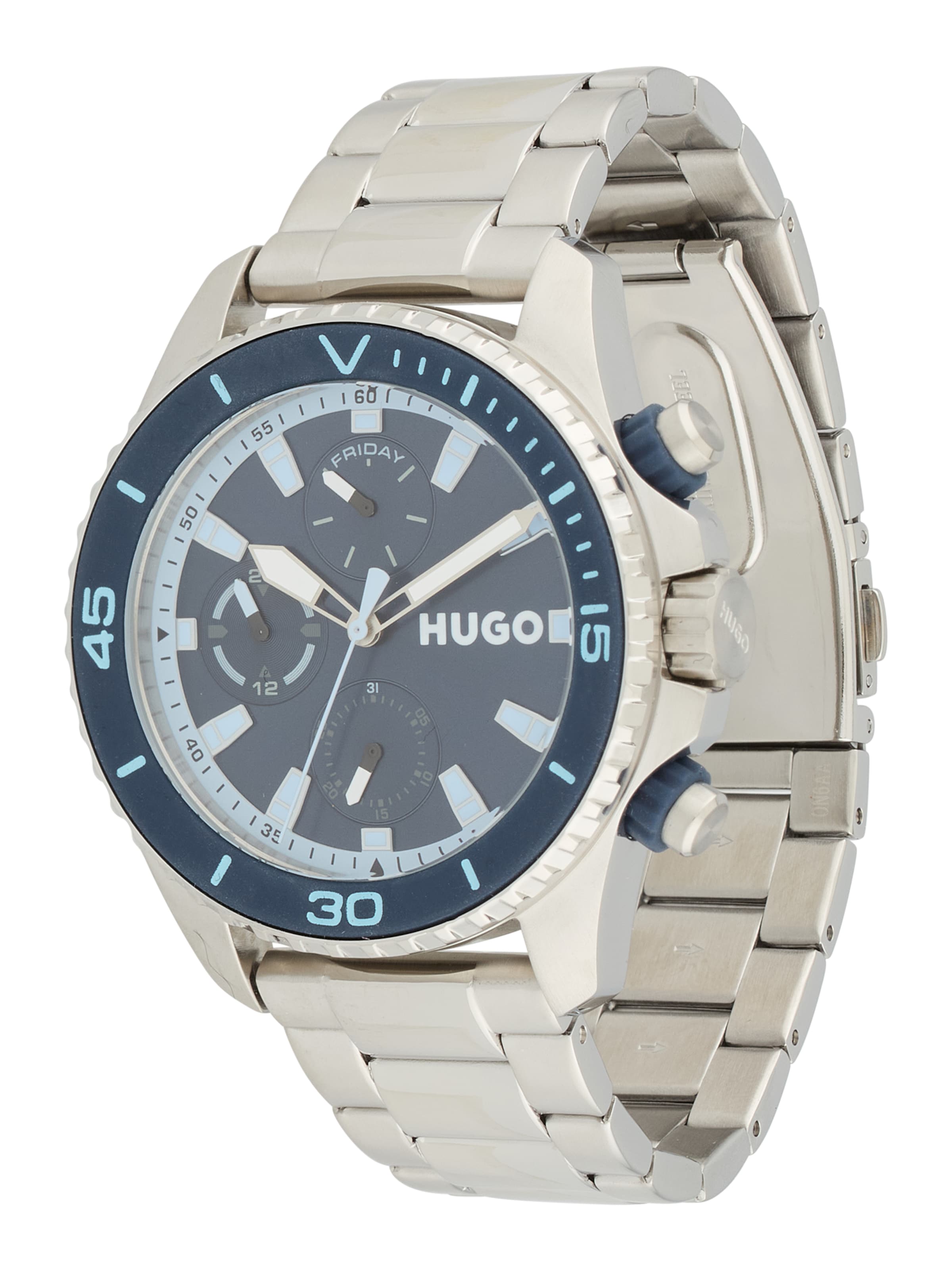 HUGO Часы Analog Watch 'Dive' в серебристом цвете
HUGO Часы Analog Watch 'Dive' в серебристом цвете