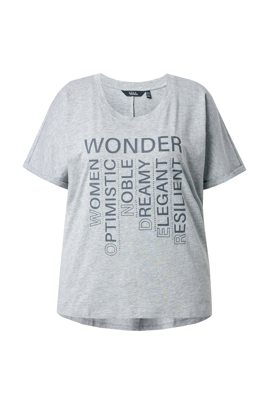 Рубашка Ulla Popken, Light Grey/Mottled Grey
Рубашка Ulla Popken, Light Grey/Mottled Grey