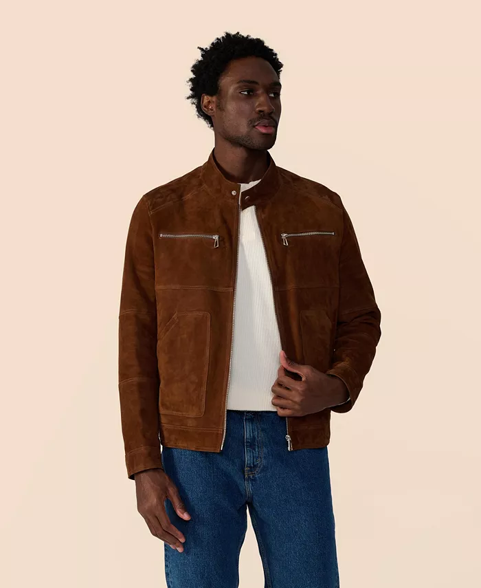 Мужская замшевая мотоциклетная куртка Furniq UK, коричневый
Мужская замшевая мотоциклетная куртка Furniq UK, коричневый