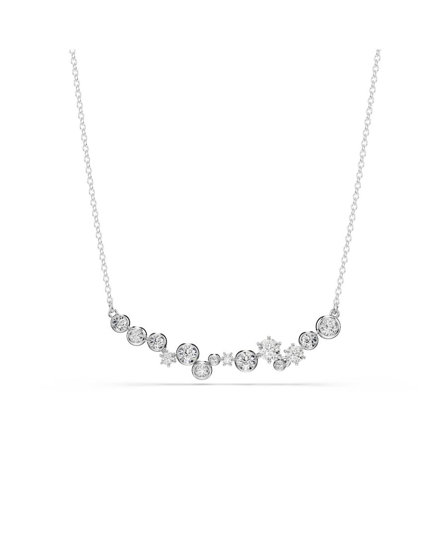 Колье Constella с родиевым покрытием Swarovski, Silver, Clear
Колье Constella с родиевым покрытием Swarovski, Silver, Clear