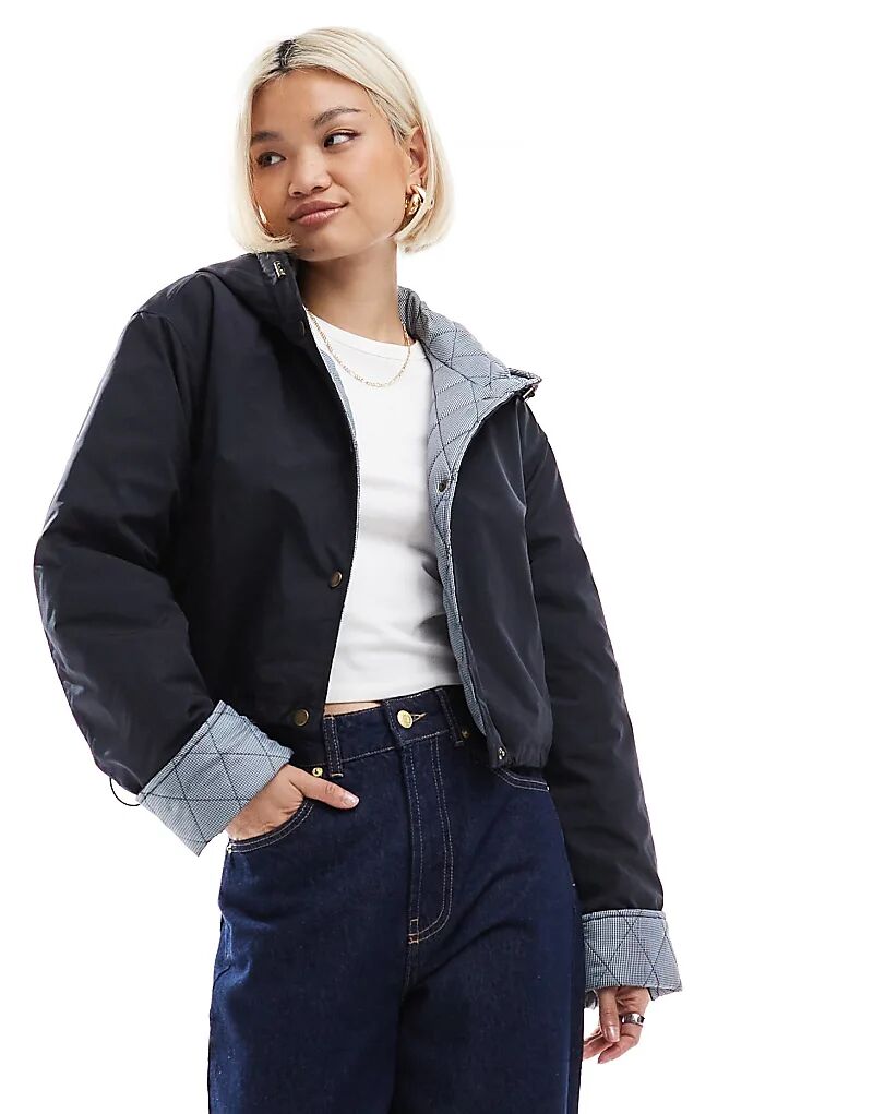 Укороченная куртка ASOS DESIGN с капюшоном и подкладкой в клетку виши темно-синего цвета, Синий, Укороченная куртка ASOS DESIGN с капюшоном и подкладкой в клетку виши темно-синего цвета
Укороченная куртка ASOS DESIGN с капюшоном и подкладкой в клетку виши темно-синего цвета, Синий, Укороченная куртка ASOS DESIGN с капюшоном и подкладкой в клетку виши темно-синего цвета