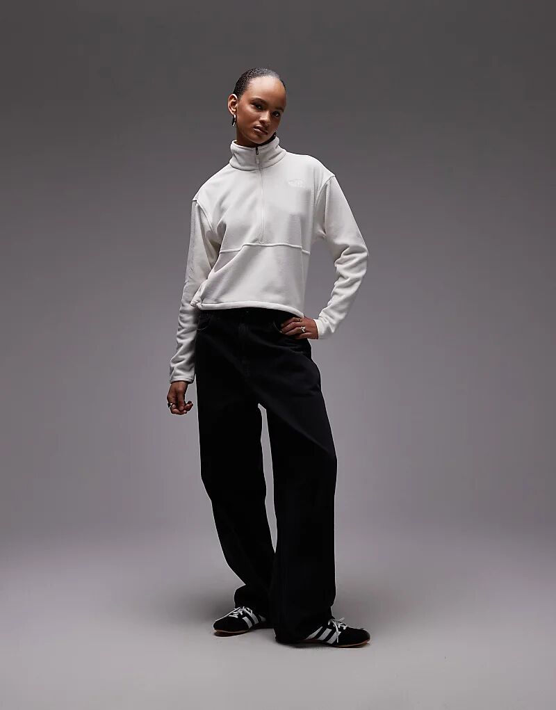 Короткая флисовая куртка The North Face Glacier с застежкой-молнией на 1/2 дюйма, цвет: белый с оттенком
Короткая флисовая куртка The North Face Glacier с застежкой-молнией на 1/2 дюйма, цвет: белый с оттенком