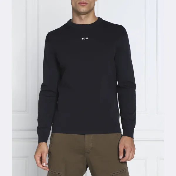 Свитер Ralfio стандартного кроя Boss, синий
Свитер Ralfio стандартного кроя Boss, синий