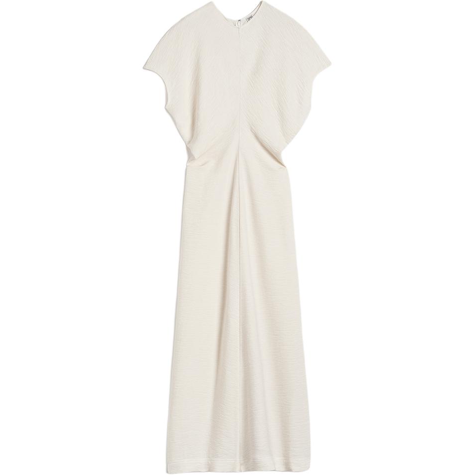 Totême драпированное платье макси с короткими рукавами TOTEME, кремовый
Totême драпированное платье макси с короткими рукавами TOTEME, кремовый