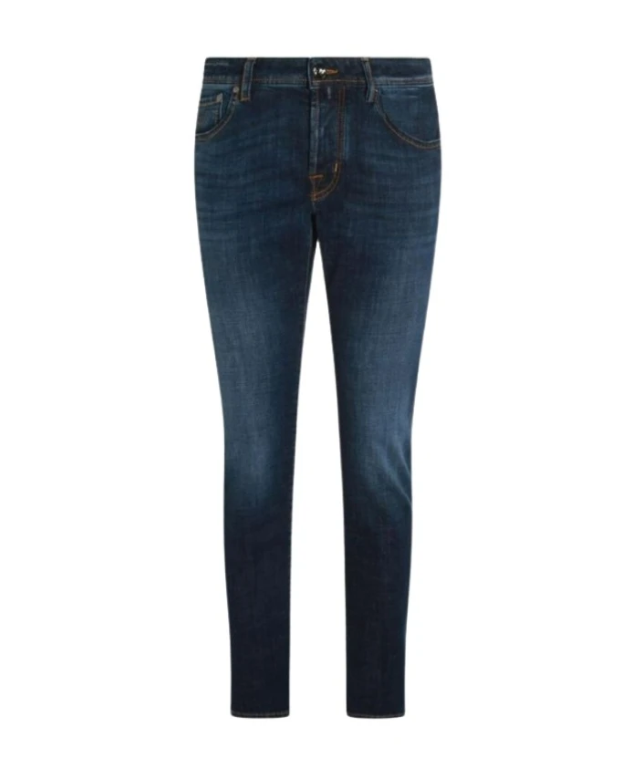 Синие узкие брюки с 5 карманами Jacob Cohã«N, синий
Синие узкие брюки с 5 карманами Jacob Cohã«N, синий