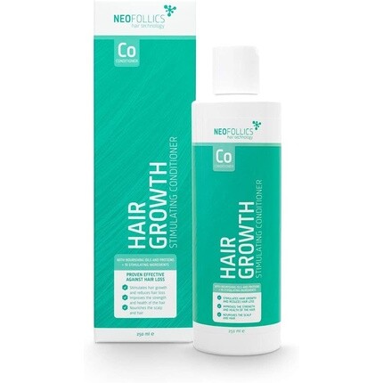 Кондиционер, стимулирующий рост волос, с 10 стимулирующими ингредиентами, 250 мл, Neofollics