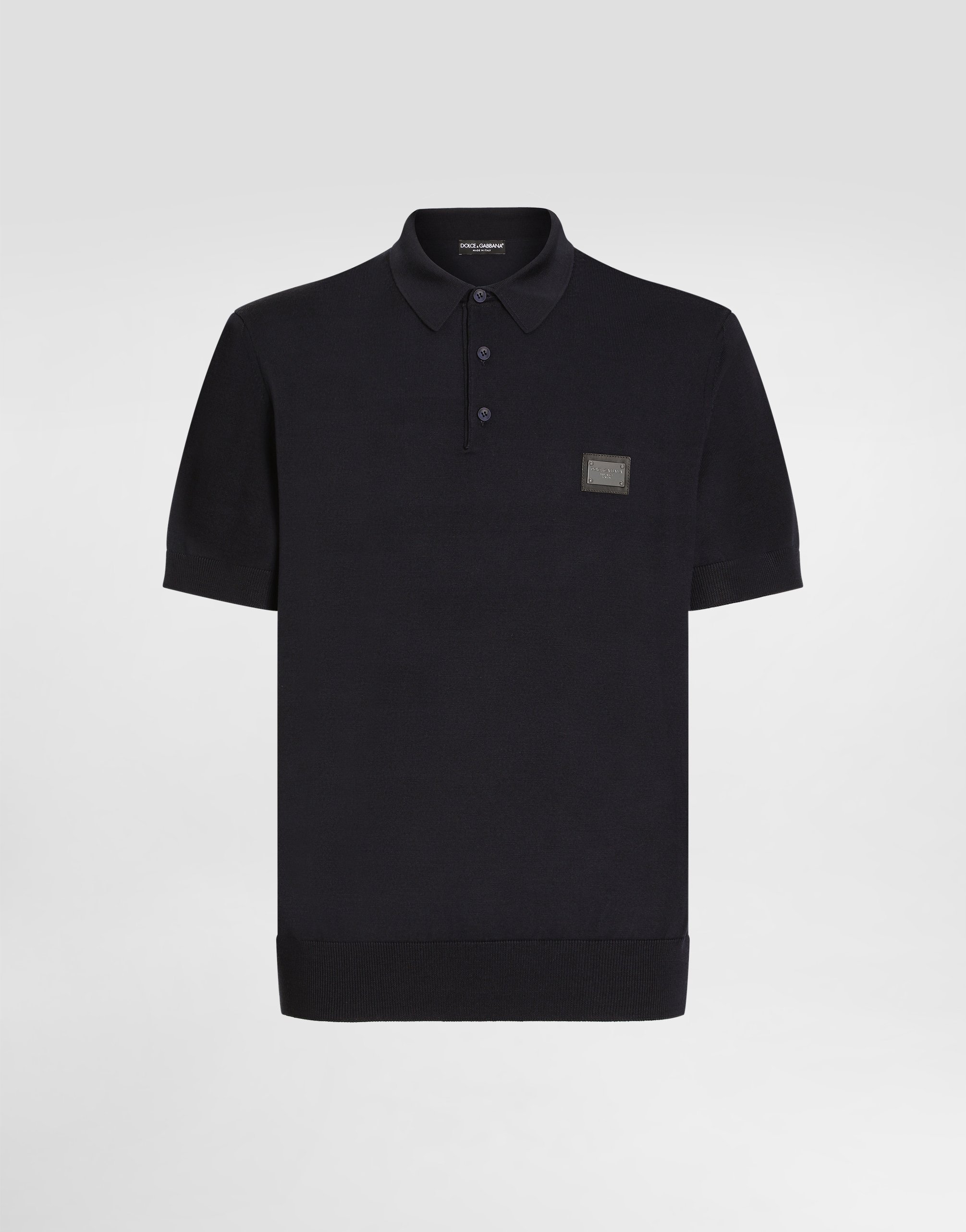 Шерстяное поло с фирменной биркой Dolce & Gabbana, синий
Шерстяное поло с фирменной биркой Dolce & Gabbana, синий