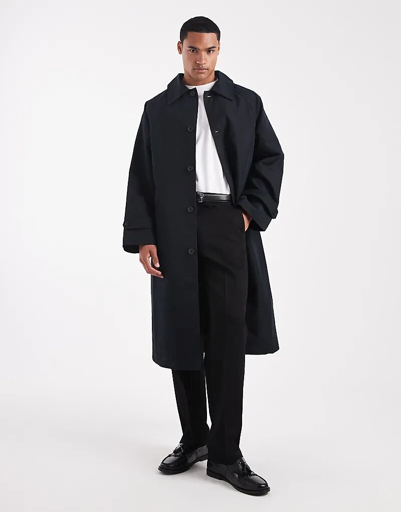 Свободный тренчкот ASOS DESIGN черного цвета
Свободный тренчкот ASOS DESIGN черного цвета