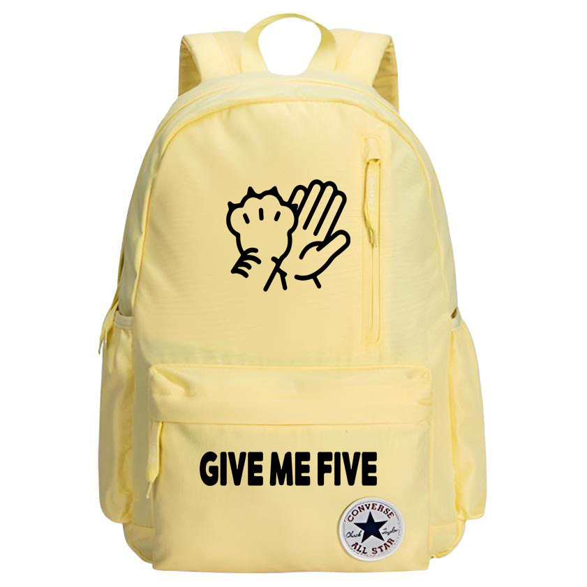 Converse Полиэстеровый рюкзак среднего размера унисекс с термопереносом цвета гусиное яйцо, Cheering Up
Converse Полиэстеровый рюкзак среднего размера унисекс с термопереносом цвета гусиное яйцо, Cheering Up